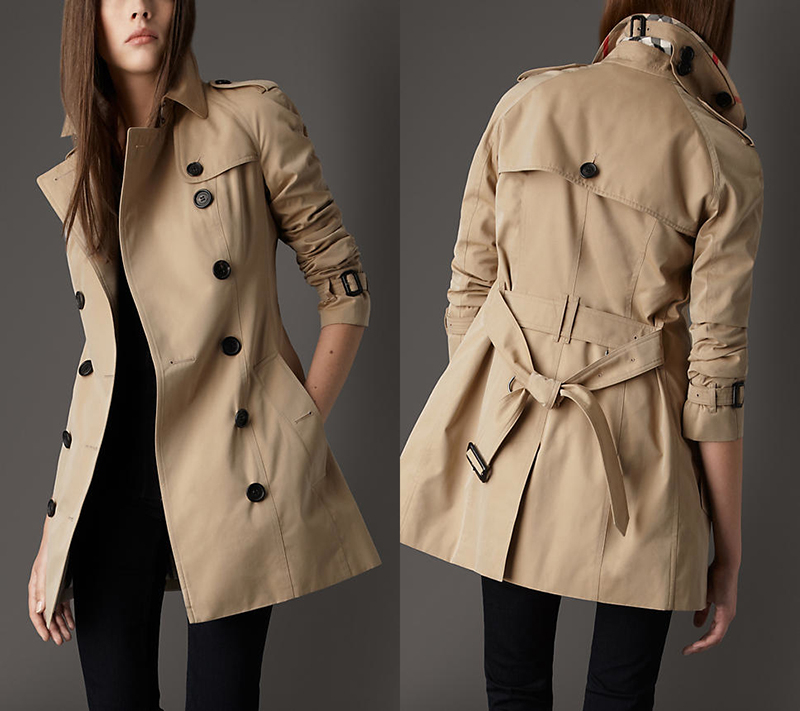 burberry like trench coat